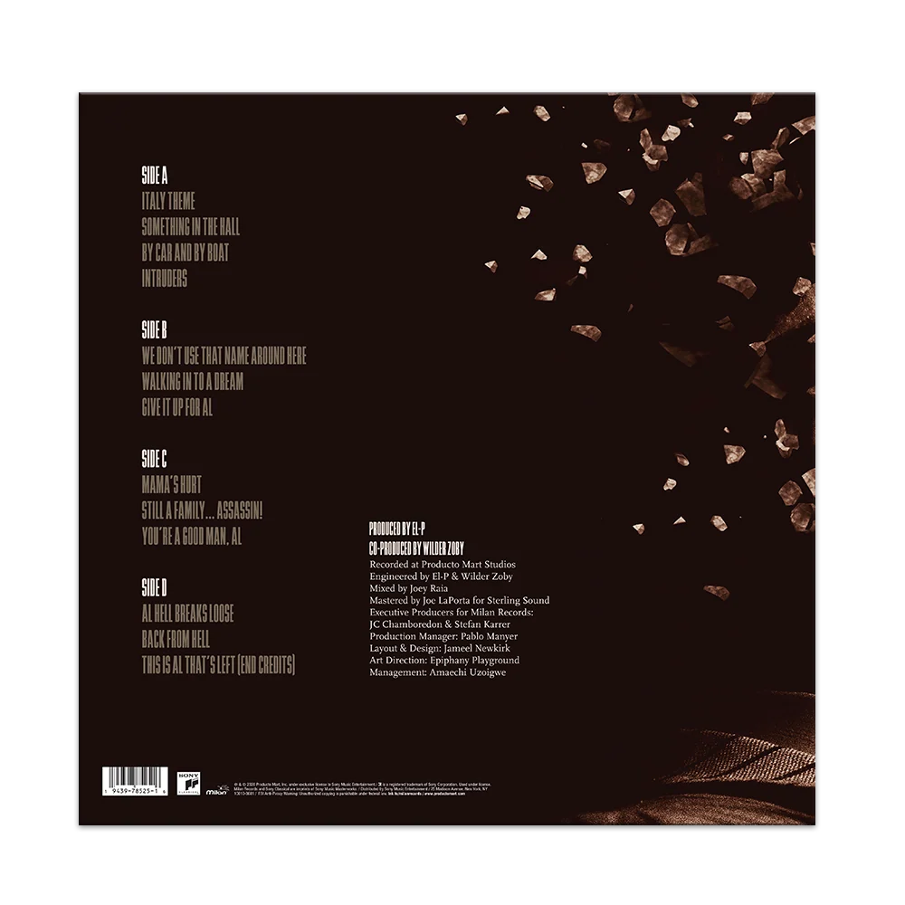 CAPONE SOUNDTRACK 2XLP (SCORE BY EL-P) - Image 4