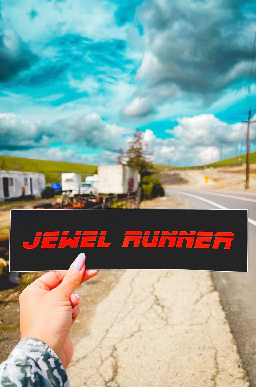 JEWEL RUNNER BUMPER STICKER - Image 2