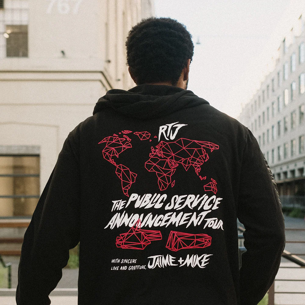 RTJ 2022 TOUR ZIP HOODIE - Image 4