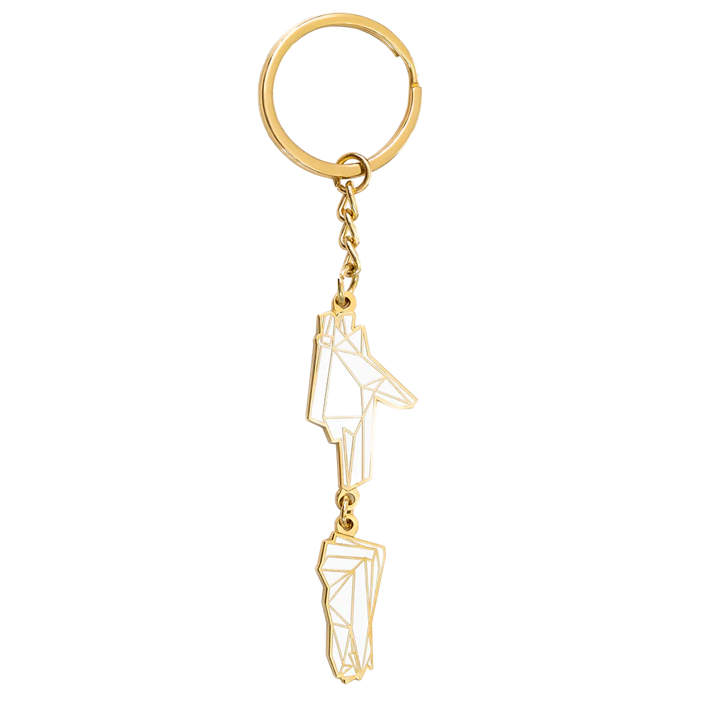 PISTOL FIST KEYCHAIN