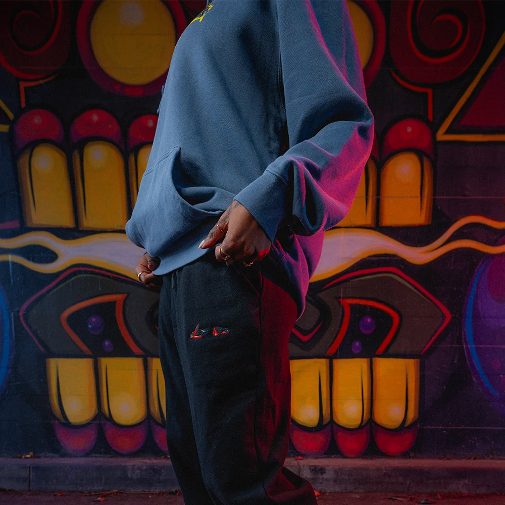 RTJ4 EMBROIDERED JOGGERS - Image 3