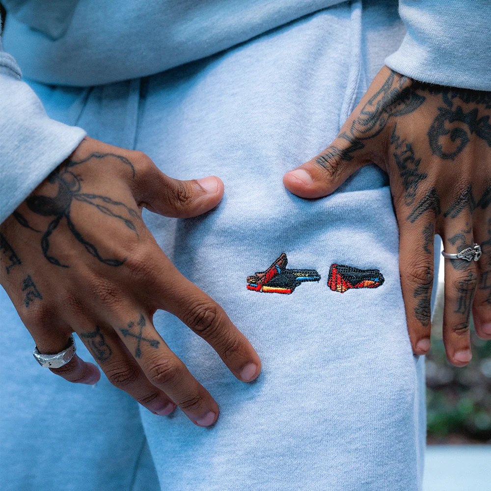 RTJ4 EMBROIDERED JOGGERS - Image 5