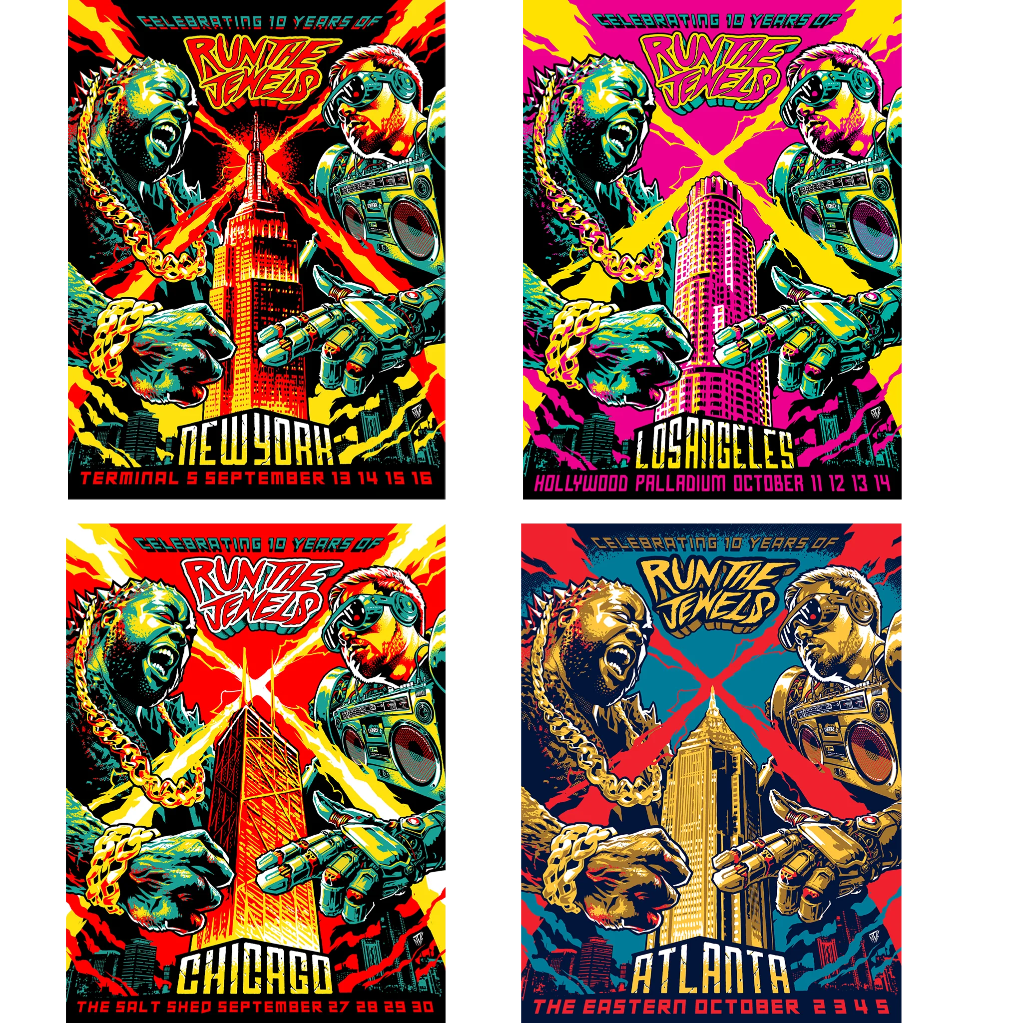 RTJX POSTER BUNDLE