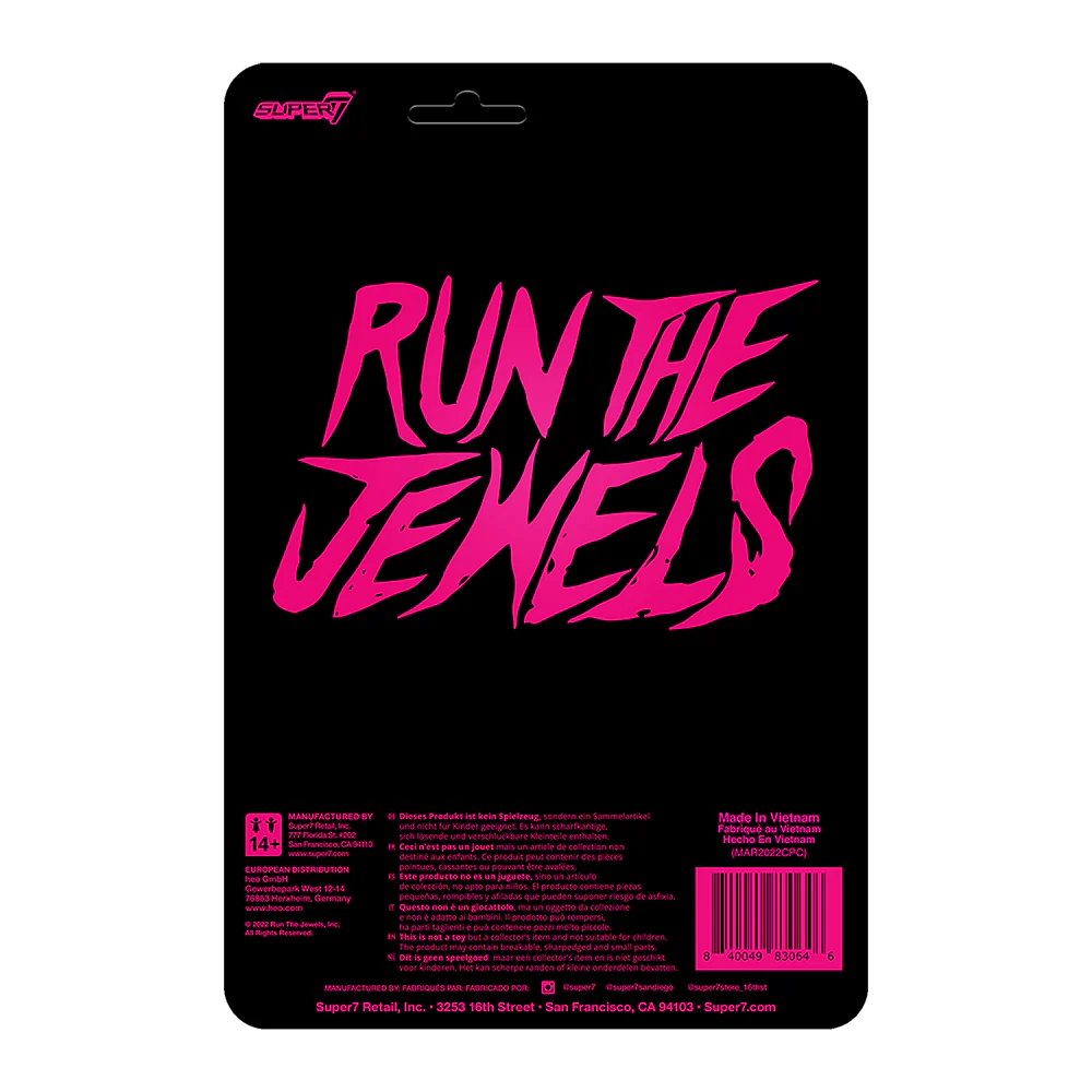 Run the Jewels ReAction Figures - Dangerous Killer Mike and El-P (Set) - Image 5