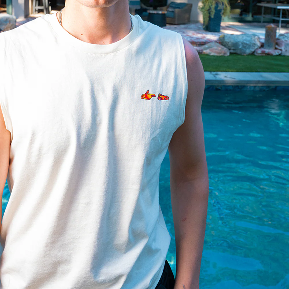 SUN THE JEWELS MUSCLE TANK - Image 4