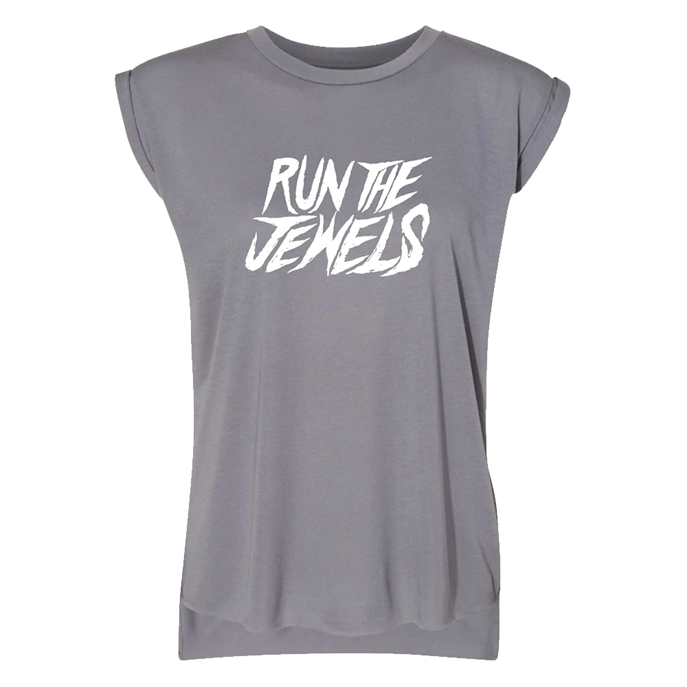 WOMEN'S ROLL CUFF LOGO TEE - Image 2